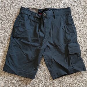 Gerry Charcoal Cargo Shorts for Men